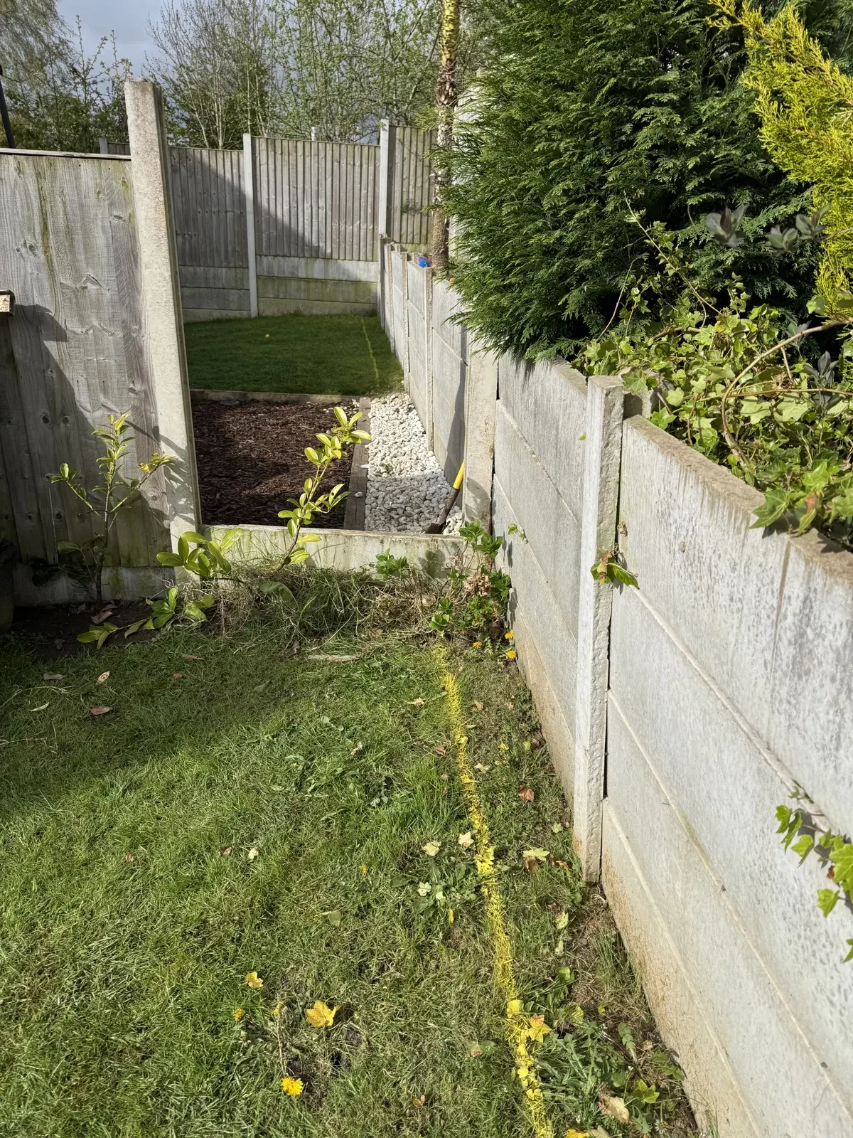 Cheadle Retaining Wall — project photograph 3